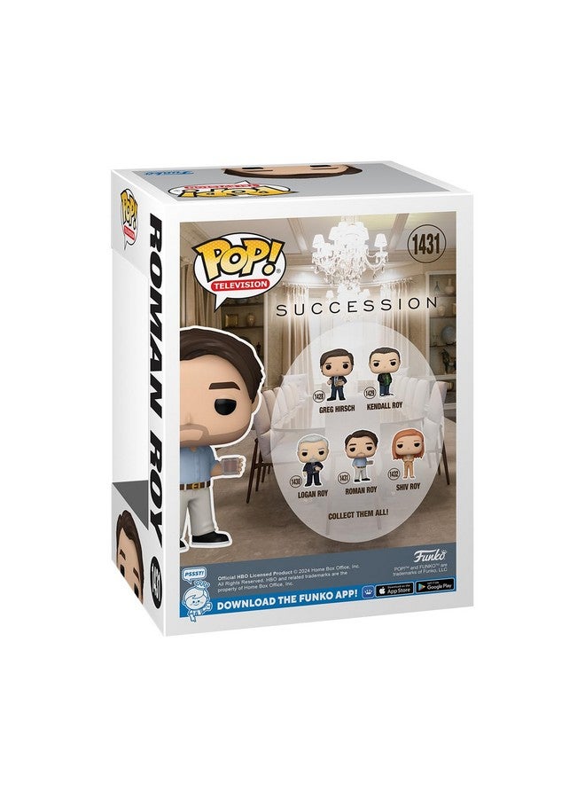 Funko فانكو بوب! تلفزيون: الخلافة - رومان روي - تمثال فينيل قابل للجمع - فكرة هدية - منتجات رسمية - للأطفال والبالغين - عشاق التلفزيون - نموذج لجمع المعروضات - Image 3