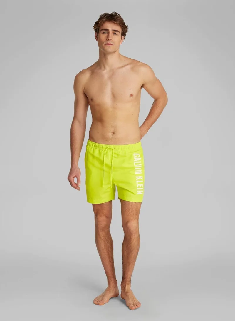 Calvin Klein Jeans Medium Drawstring Swim Shorts - Intense Power