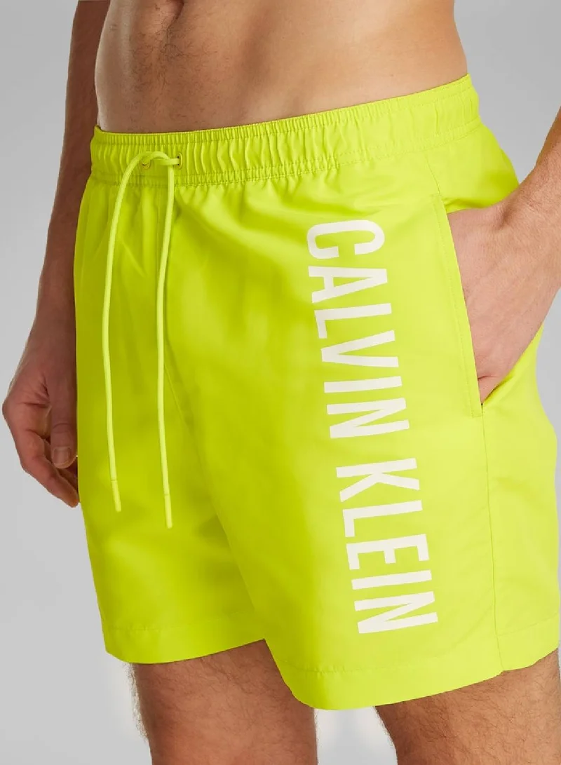 Calvin Klein Jeans Medium Drawstring Swim Shorts - Intense Power