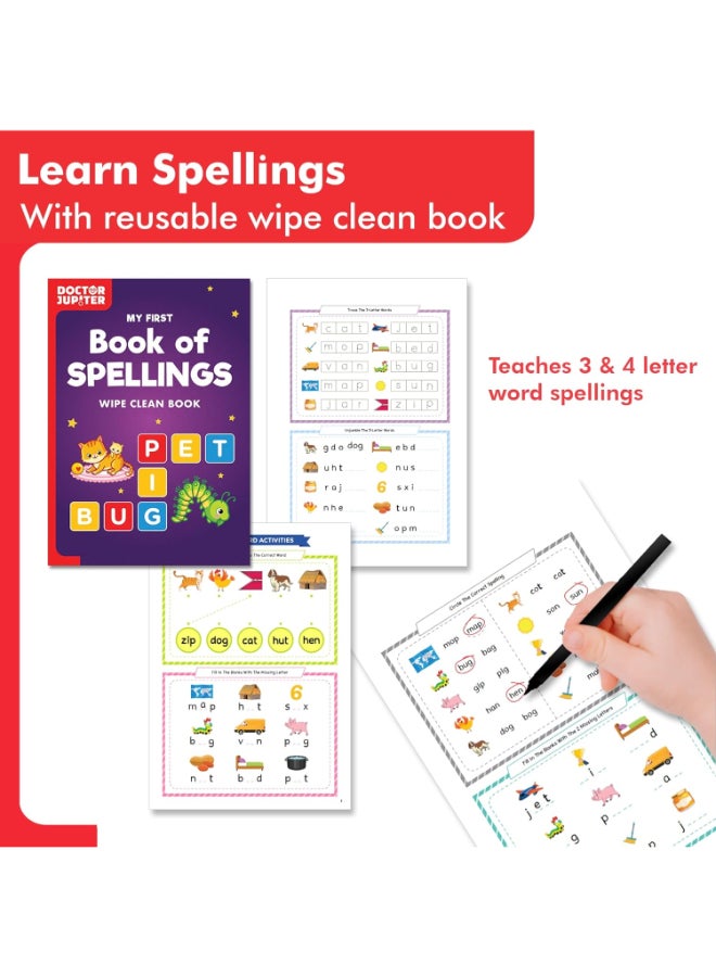 Doctor Jupiter Little Genius Kit for Kids 4-6 Year Olds | Books, Jigsaw Puzzles & Board Games | Dinosaur Toys | Gift for 4, 5, 6 Year Old Boys & Girls | Birthday Gift | Learning & Educational Toys - Image 5