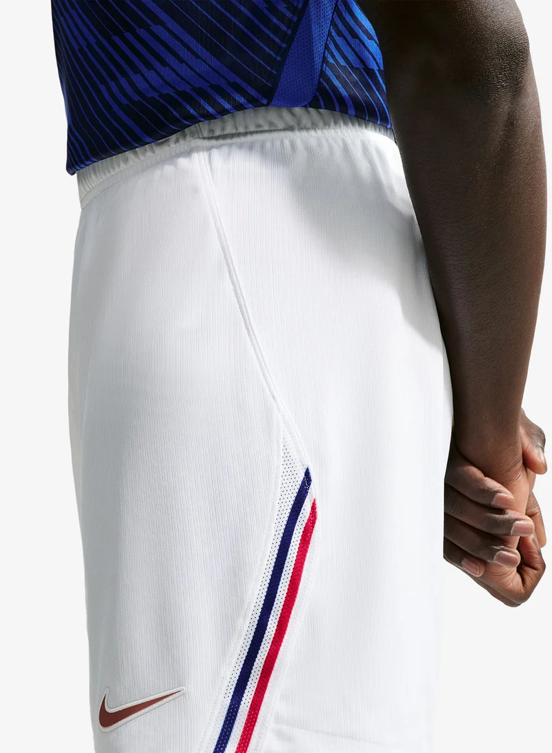 Nike WHITE/(METALLIC COPPER) (NO SPON-2 STARS) France 2026 Home Shorts  | Best Price UAE