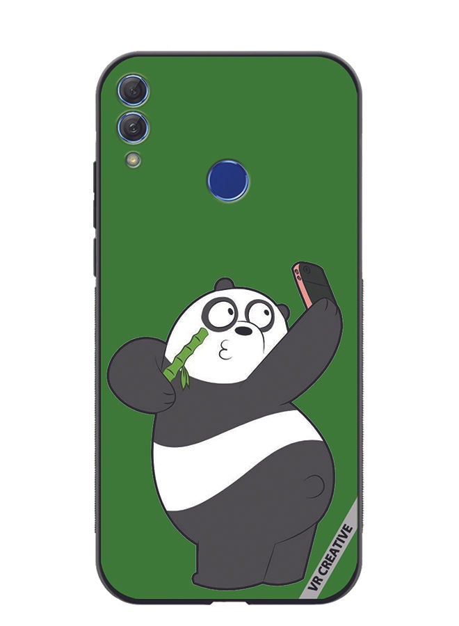 Protective Case Cover For Honor 10 Lite Panda With Phone Design Multicolour