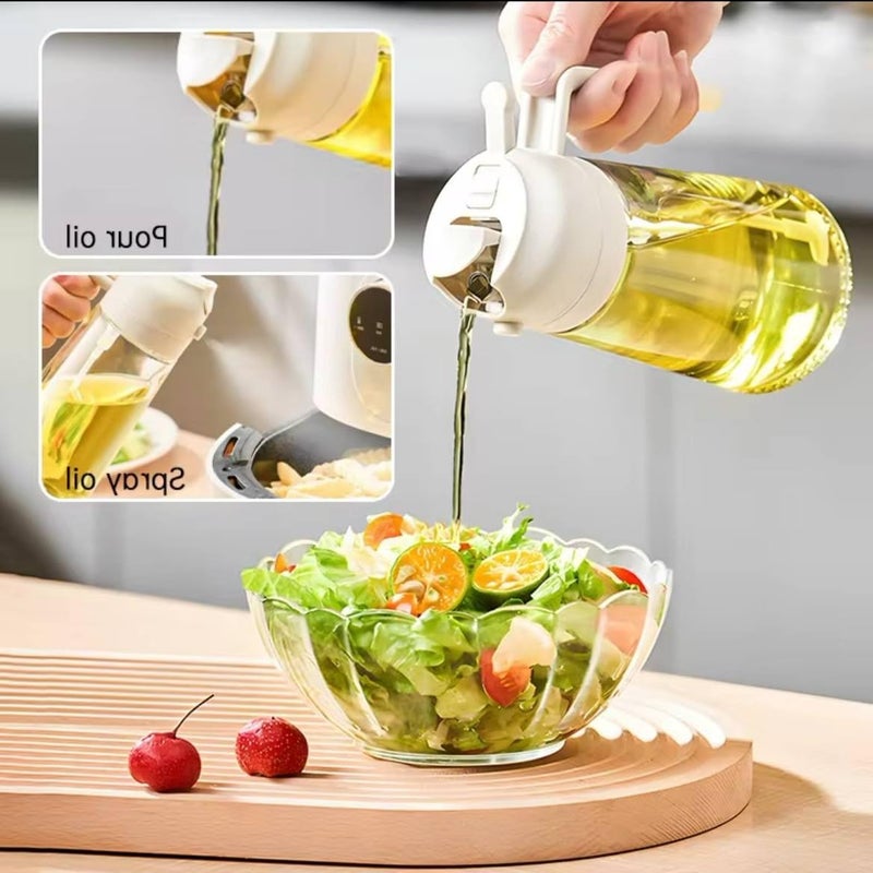 Generic Oil Sprayer and Glass Decanter 600ml - Easy Dispensing Oil and Sauces Generic - Image 3