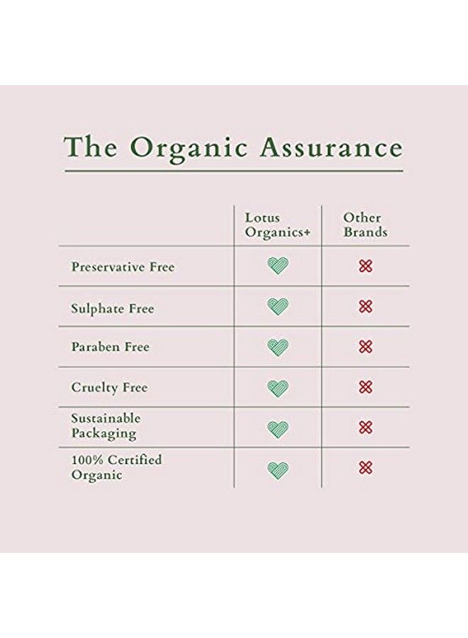 Lotus Organics+ Precious Brightening Toning Essence ; 100% Organic White Peony ; Sulphate & Paraben Free Face Toner ; All Skin Types ; 50Ml  - Image 4