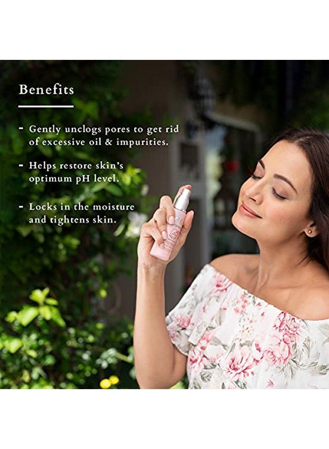 Lotus Organics+ Precious Brightening Toning Essence ; 100% Organic White Peony ; Sulphate & Paraben Free Face Toner ; All Skin Types ; 50Ml  - Image 3