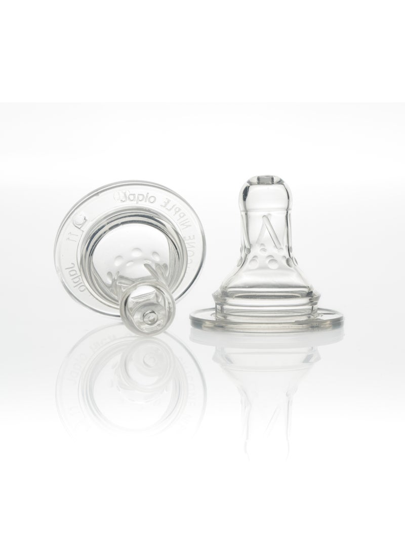 Japlo Easy mix & grip  baby feeding Bottle with Anti-colic nipple & Lukewarm water mixer size 140 ml (assorted)  - Image 3