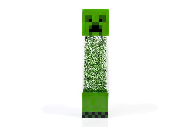 Minecraft Creeper Glitter Motion Light | 12-Inch Fun Mood Light LED Lamp - Image 2