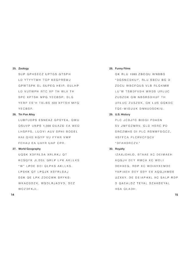 Trivia Cryptograms: When the Code Is Cracked, It Reveals a Fact  - Image 4