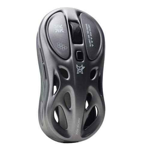 ARCTIC FOX فأر ألعاب لاسلكي Arctic Fox Alien-X، ثلاثي الوضع (2.4G/بلوتوث/سلكي)، 4800 DPI، 1000Hz، تصميم مريح مجوف مع إضاءة RGB قابلة لإعادة الشحن عبر Type-C للماك/اللابتوب/الآيباد/المكتب (رمادي بارد) - Image 4