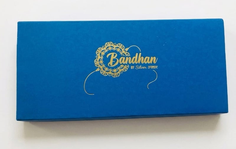 BANDHAN 925 SILVER RAKHI KHUSHBOO JEWELES - Image 2