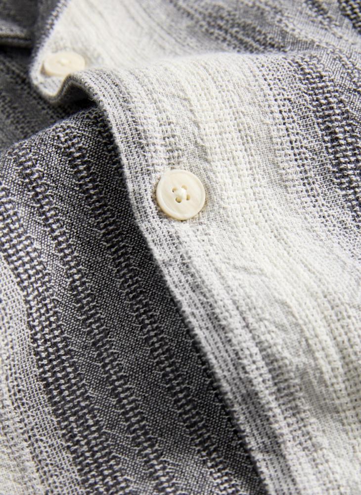 JACK & JONES Short sleeve Dobby Resort  shirt - Image 4