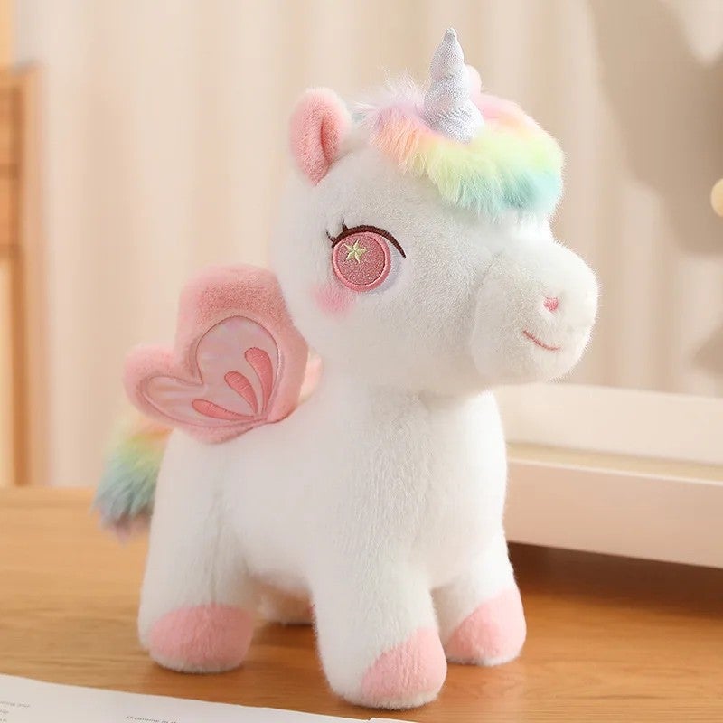 Y&D Logo Cartoon Cute Animal Unicorn Plush Toys Popular Plush Unicorn Plush Toys - Image 1