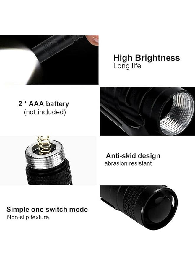 Excefore LED 8000Lumens Portable Hot Bright USB Rechargeable Pen Pocket Torch Light Lamp - Image 4