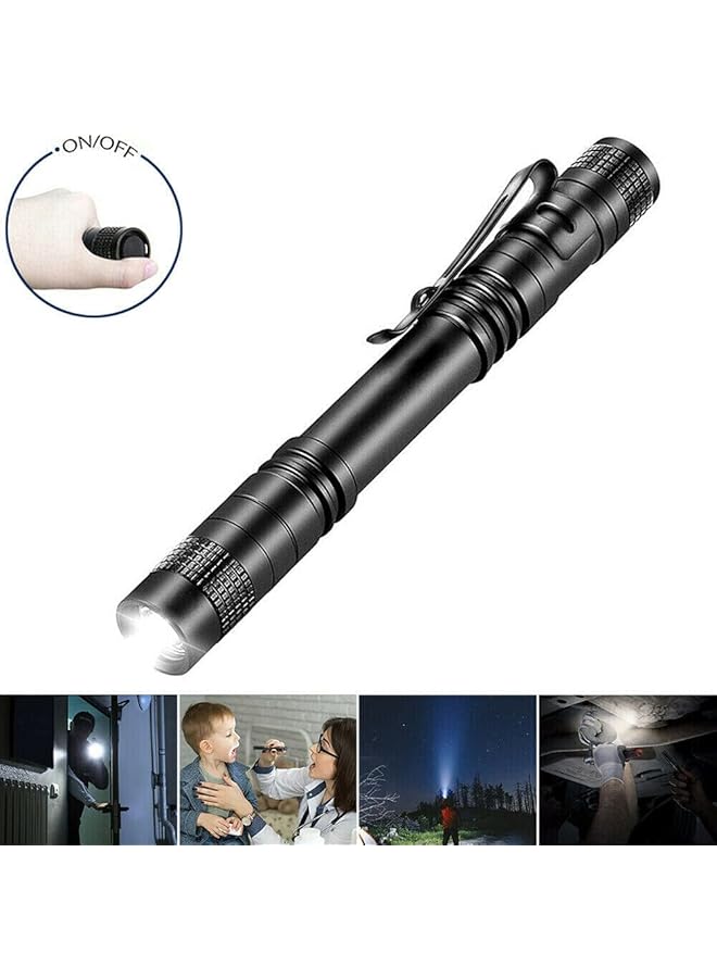 Excefore LED 8000Lumens Portable Hot Bright USB Rechargeable Pen Pocket Torch Light Lamp - Image 2
