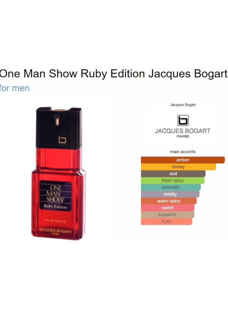 Pack of 2 One Man Show Ruby and Silver Fragrance 200ml - pzsku/Z5F47F1C8CE5B70AA1241Z/45/_/1737193126/241f43f4-1508-4e47-9f04-fa87d8538e18