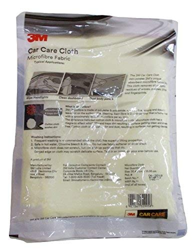 3M Microfiber Cloth (Pack of 2) | Multipurpose Car cleaning Cloth | Streak & Lint Free, 200 GSM - Image 5