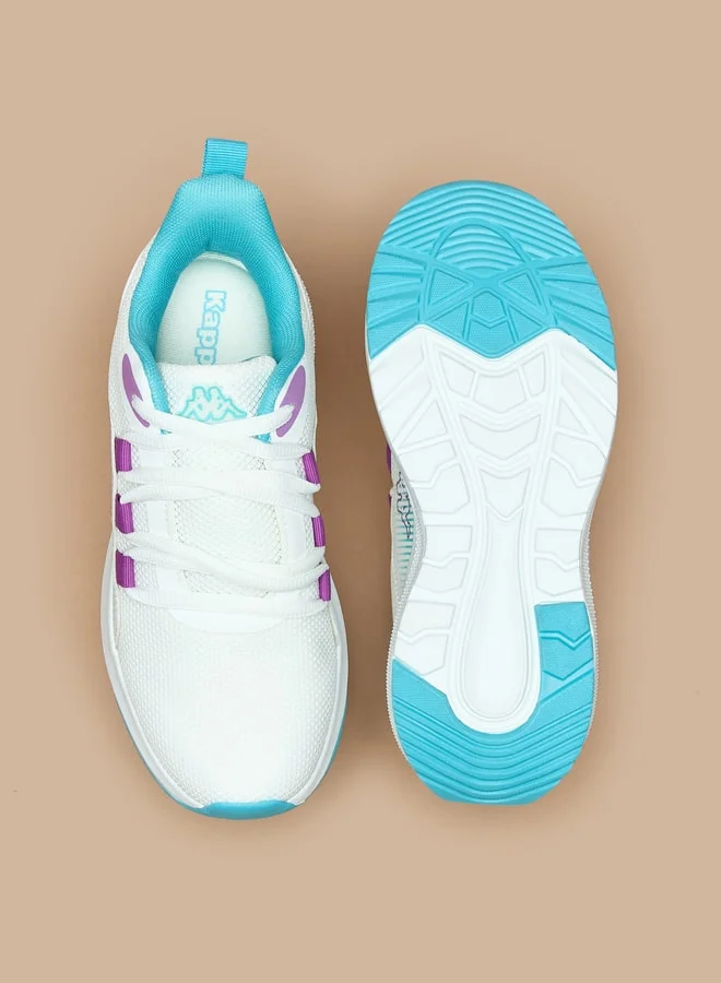 Kappa Girls' Logo Detail Lace-Up Sports Shoes