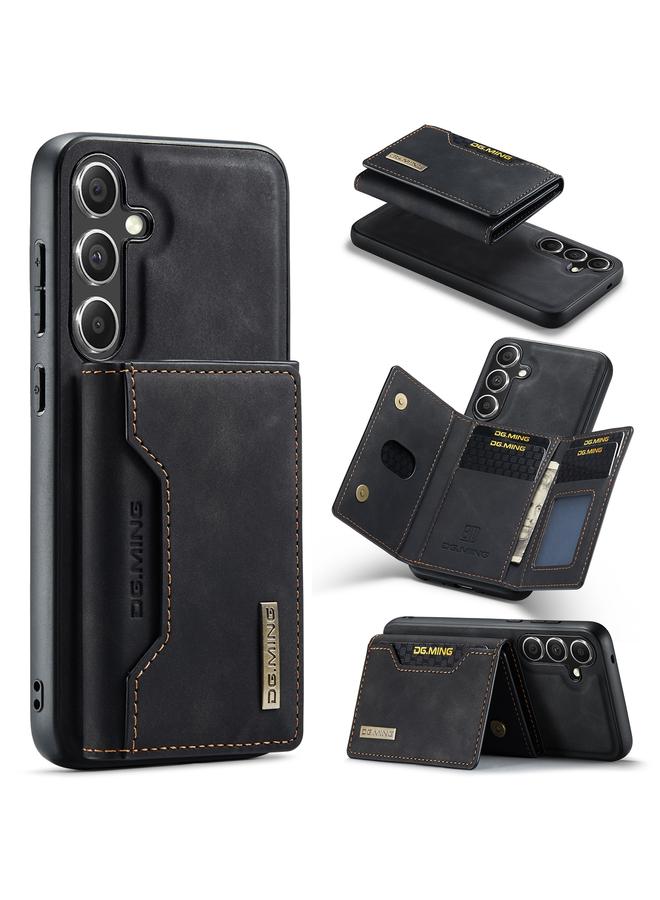 Case For Samsung Galaxy S24+ 5G M2 Series 3-Fold Multi Card Bag + Magnetic Phone Case