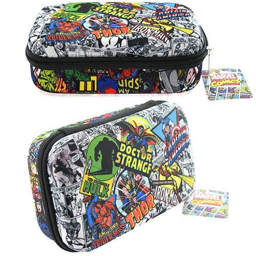 Marvel Avengers Spiderman Thor Hulk Comics Molded Pencil Case - Image 3