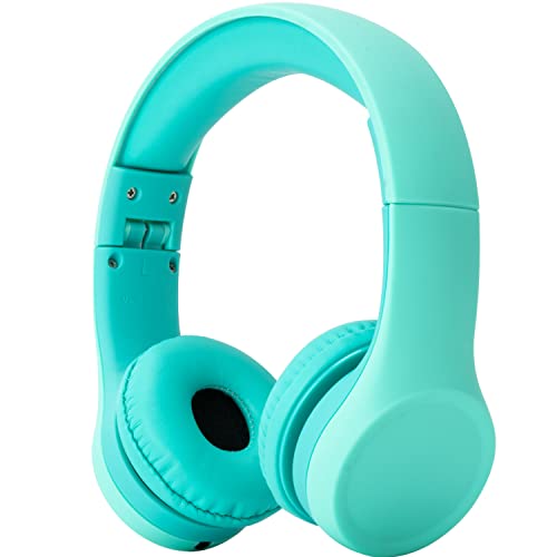 Snug Play Kids Headphones with Volume Limiting for Toddlers BoysGirls Aqua - Image 1