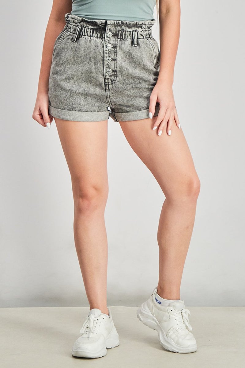 Ladies Shorts Short Jennyfer Jennyfer Women Stretchable Button
