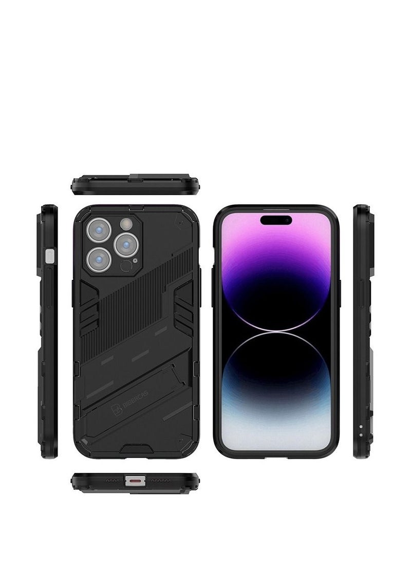 BIBERCAS Suitable For iPhone Stand Fall Proof Back Cover Phone Case - Image 2