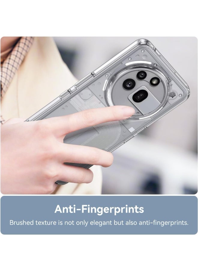 Case Compatible with Nothing Phone 3a Pro, Ultra Thin Phone Case, Anti-Scratch, Transparent Soft TPU + Hard PC, Cover Compatible with Nothing Phone 3a Pro.(Transparent) - Image 4