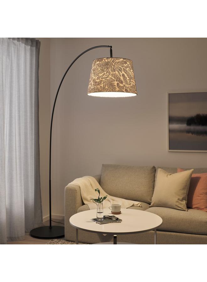 Zaboon Floor Lamp Base, Arched, Black - Image 5