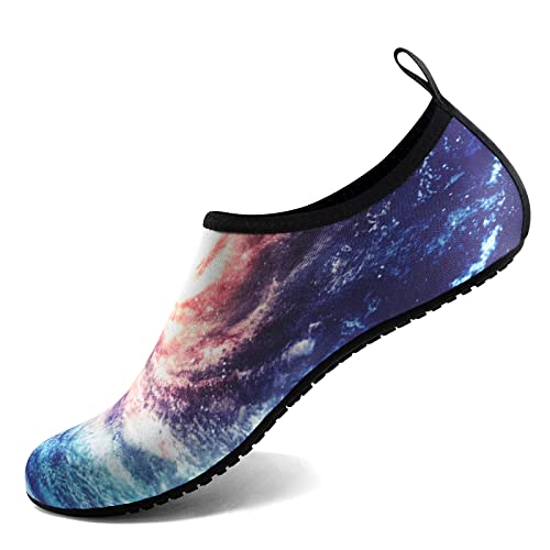 ATHMILE Water Shoes for Women Men QuickDry Aqua Socks Swim Beach Barefoot Yoga Exercise Wear Sport Accessories Pool Camping Must Haves Adult Youth Size 1011Women910Men - Image 1