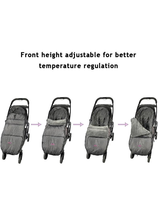 funlife Toddler Stroller Footmuff Cosy Toe Buggy Pushchair Sleeping Bag - Image 4