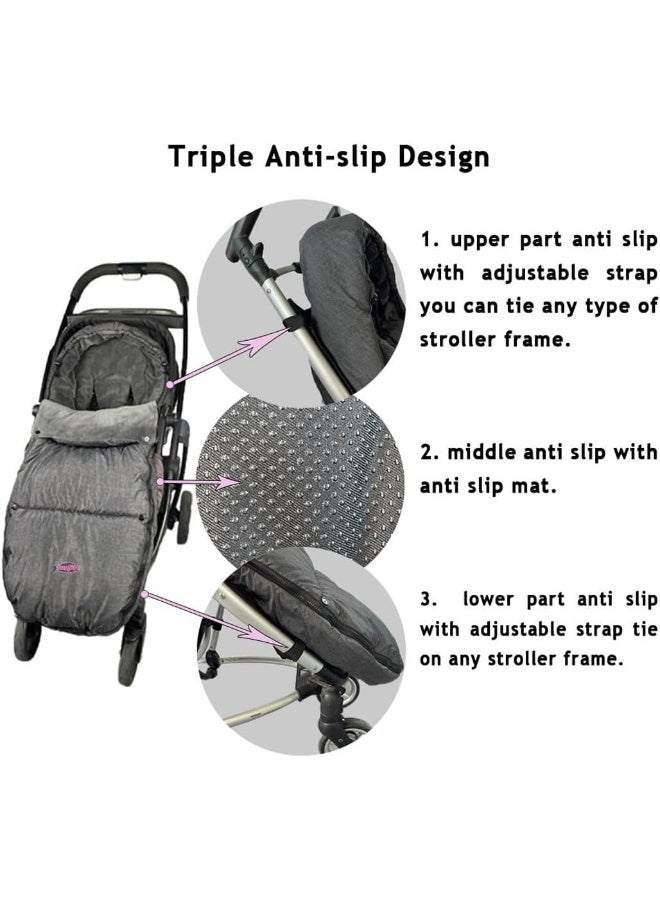 funlife Toddler Stroller Footmuff Cosy Toe Buggy Pushchair Sleeping Bag - Image 5