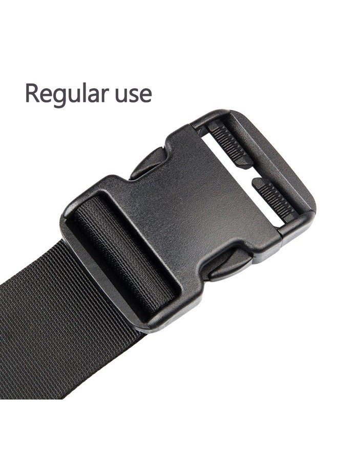 DYZD Multi-Size Plastic Buckle Repair Kit Quick Release Buckles No Sewing Required Buckles for Backpack Bag (25 mm, 2pcs Black) - Image 4