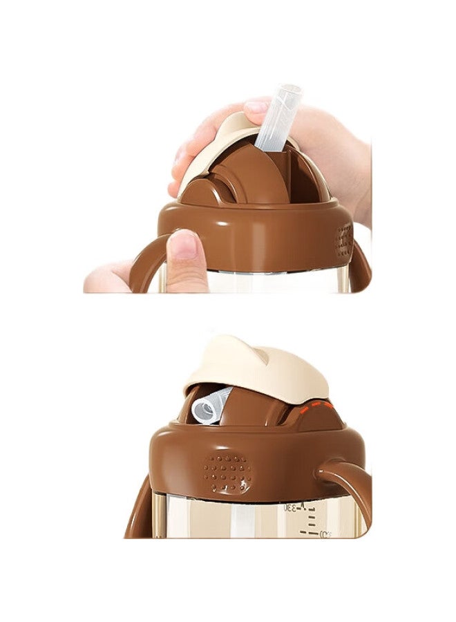 Beleca Straw Bottle For Babies Over 1 Year Old To 6 Years Old, Shatterproof And Spill-Proof Ppsu Direct Drinking Bottle, 330Ml Large Capacity - Image 1