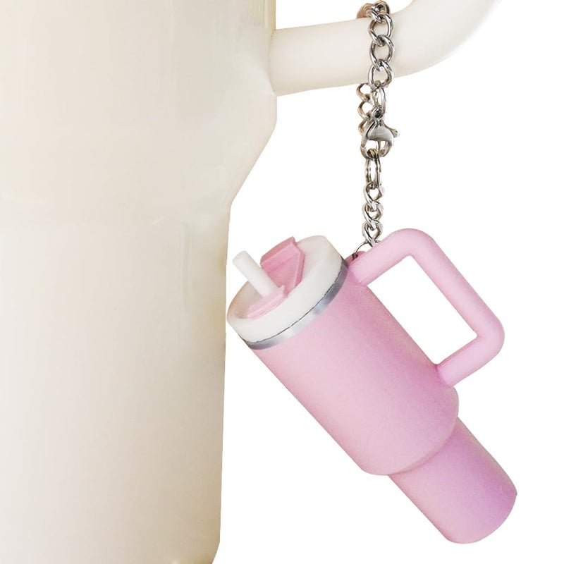 Dreamfocus Mini Cup Keychain Charms for Stanley 40 oz Tumbler Handle
