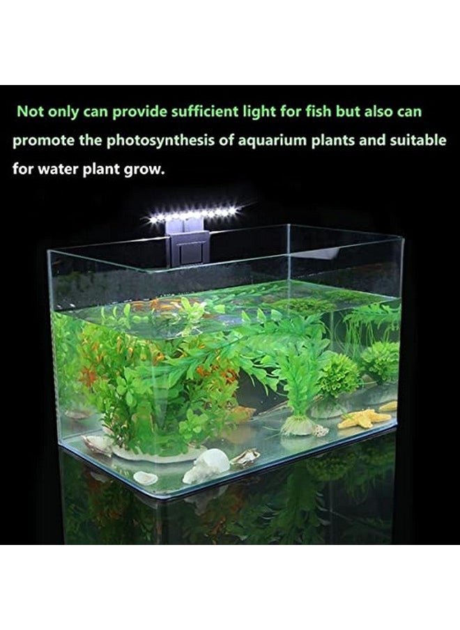 VAYINATO Petzlifeworld Super Slim Led Aquarium Light(Suits Upto 2Ft Tank) Plants Grow Lighting Creative Clip-On Lamp (Black, X3)  - Image 5