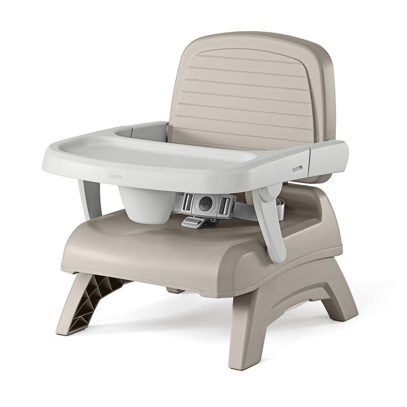 Chicco Bento Booster 3-in-1 Portable Booster Seat for Table, Feeding Seat and Toddler Chair for Babies and Toddlers, for Children up to 50 lbs., Lightweight, Compact Fold, Oat/Beige - Image 1