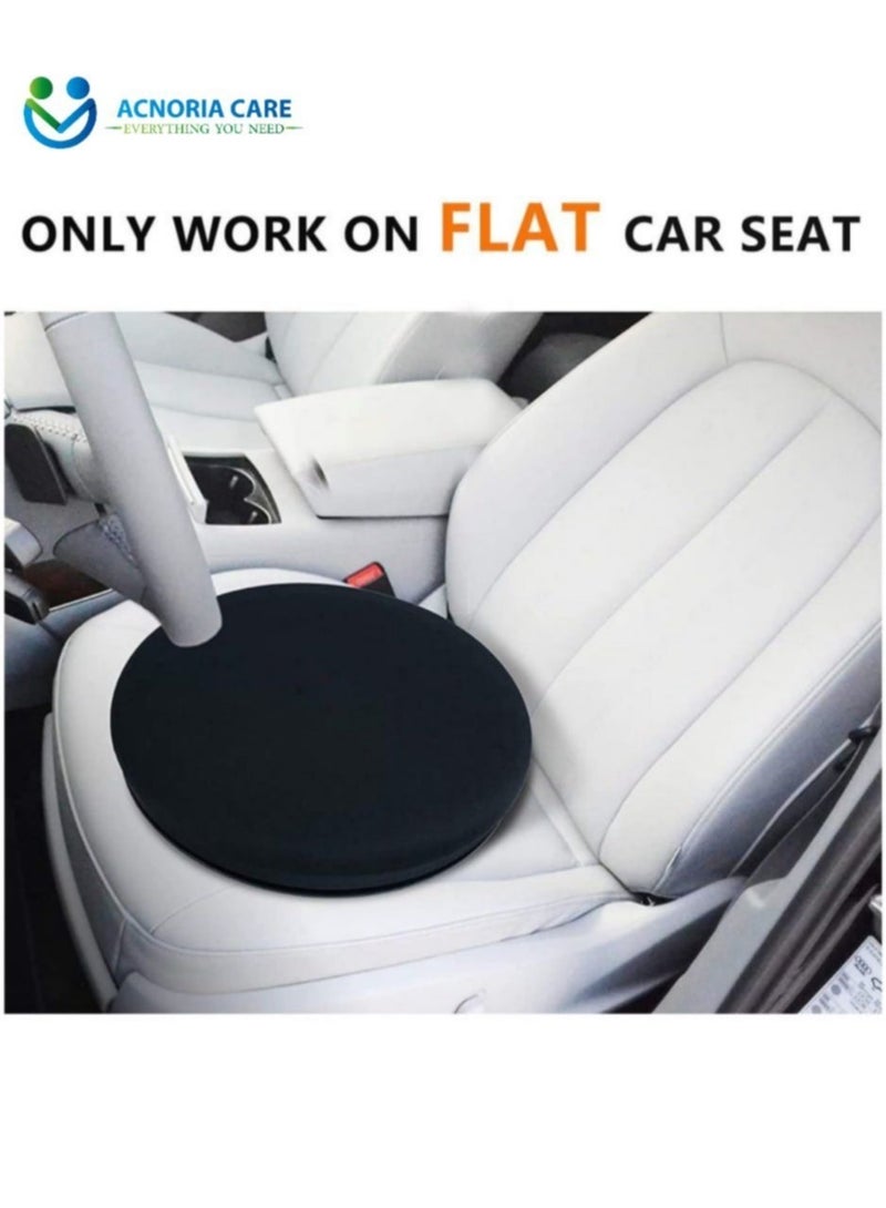 اكنوريا كير وسادة مقعد دوارة مصنوعة من الميموري فوم مناسبة لمقعد السيارة والكراسي المتحركة ومسند مريح لتقويم العظام وتخفيف الالام - من أكنوريا كير - Image 4