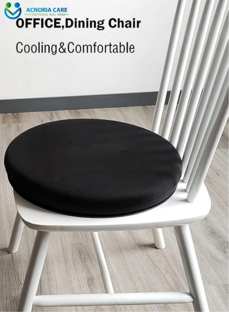 اكنوريا كير وسادة مقعد دوارة مصنوعة من الميموري فوم مناسبة لمقعد السيارة والكراسي المتحركة ومسند مريح لتقويم العظام وتخفيف الالام - من أكنوريا كير - Image 5