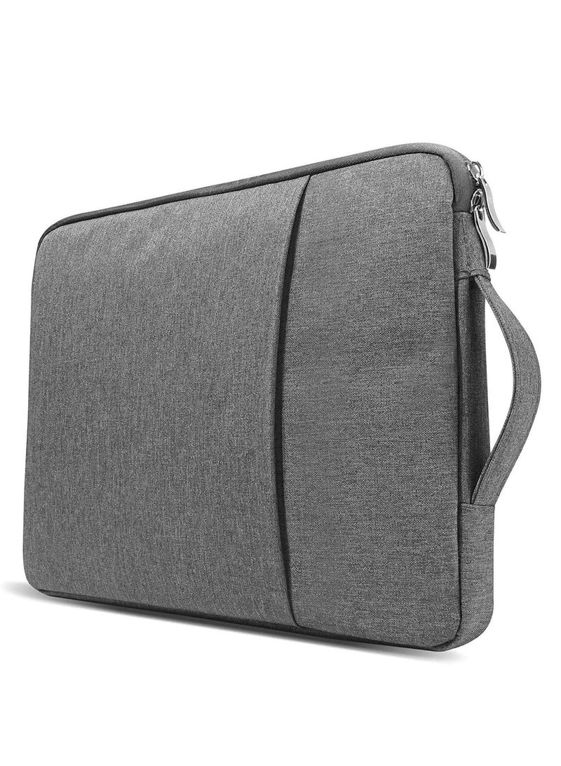 Ntech Grey 15 Inch Mac book Pro Laptop Sleeve Slim Protective Case Pocket Bag Pouch Water Resistant Skin Cover for Carrying Notebook Computer MacBook Pro Acer Dell Asus Lenovo - Image 3