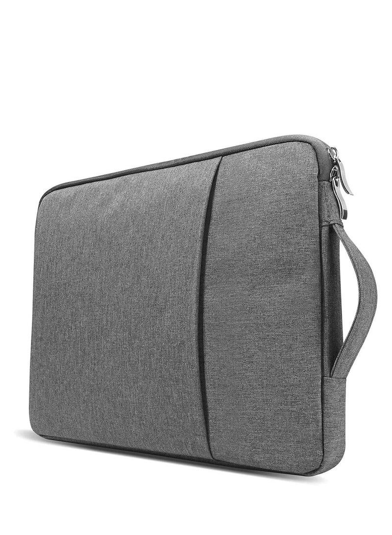 Ntech Grey 15 Inch Mac book Pro Laptop Sleeve Slim Protective Case Pocket Bag Pouch Water Resistant Skin Cover for Carrying Notebook Computer MacBook Pro Acer Dell Asus Lenovo - Image 1