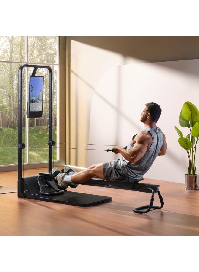 Speediance AeroRow Rowing Bench, Next Generation of Rowing Machines, Rower Attachment for Gym Monster, Home Work Out Rowing Machine, Adjustable Resistance Levels, Rowing Machine - Image 2