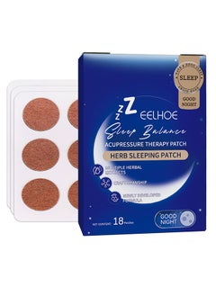 EELHOE Sleep Patches, 18-Pack Adult Upgraded Deep Sleep Patches, All-Natural Deep Sleep Patches, Fast-Acting Ingredients, Suitable For Men And Women, Easy To Use, Lasts All Night  - Image 1