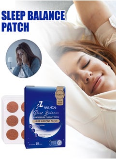 EELHOE Sleep Patches, 18-Pack Adult Upgraded Deep Sleep Patches, All-Natural Deep Sleep Patches, Fast-Acting Ingredients, Suitable For Men And Women, Easy To Use, Lasts All Night  - Image 2