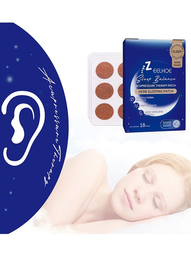EELHOE Sleep Patches, 18-Pack Adult Upgraded Deep Sleep Patches, All-Natural Deep Sleep Patches, Fast-Acting Ingredients, Suitable For Men And Women, Easy To Use, Lasts All Night  - Image 5