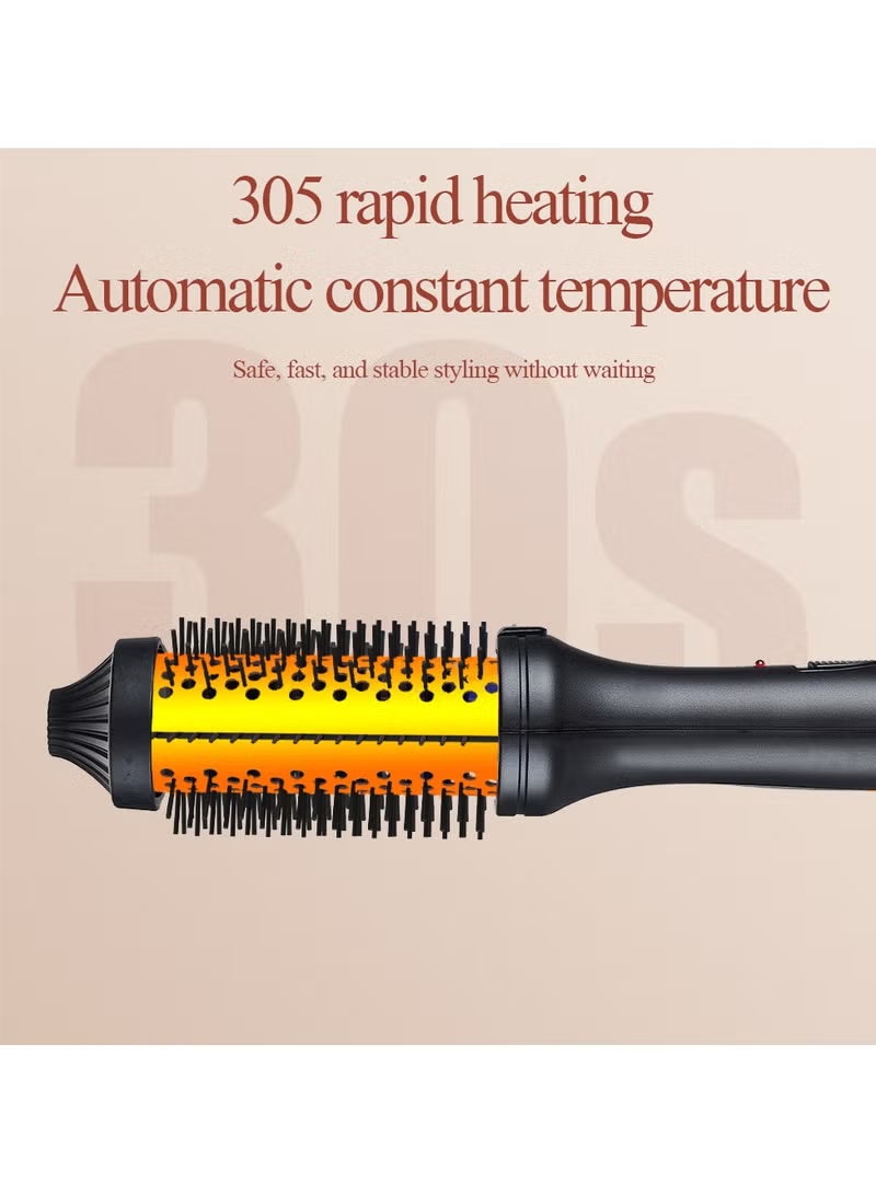 Thermal Brush for Blowout Look,  1.5 Inch Negative Ion Thermal Brush with Cool-Air Tech, Easy to Make Hair Shinier & Smoother, 3-in-1 Heated Styler with Dual Voltage - Image 4