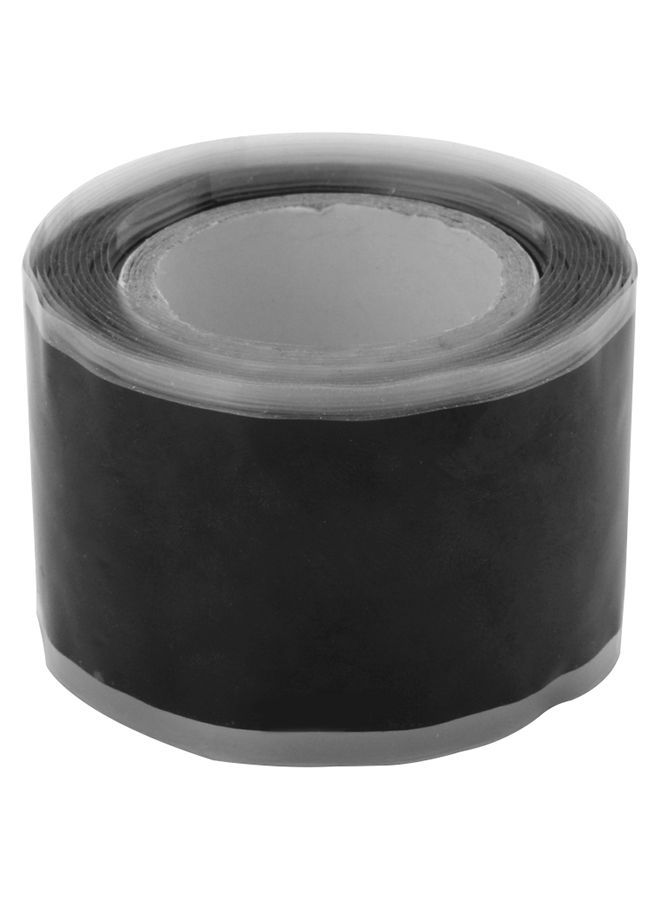 NIBEMINENT Waterproof Self-Adhesive Sealing Insulation Repair Tape Black 7.5 x 2centimeter  - Image 1