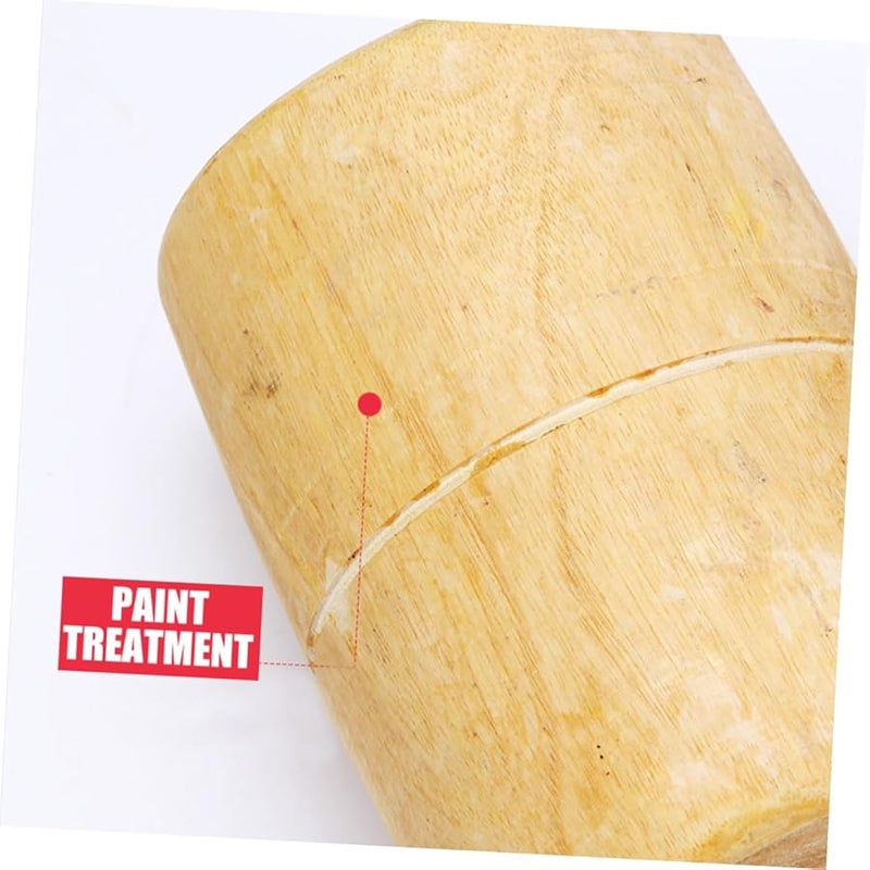 3Pcs Leather Mallet Hammer Multi Functional Woodworking Tool Set 24X10 6X5CM - Image 5