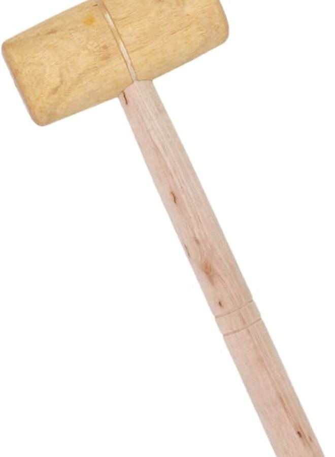 3Pcs Leather Mallet Hammer Multi Functional Woodworking Tool Set 24X10 6X5CM - Image 4