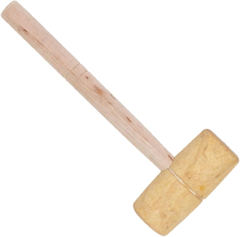 3Pcs Leather Mallet Hammer Multi Functional Woodworking Tool Set 24X10 6X5CM - Image 3