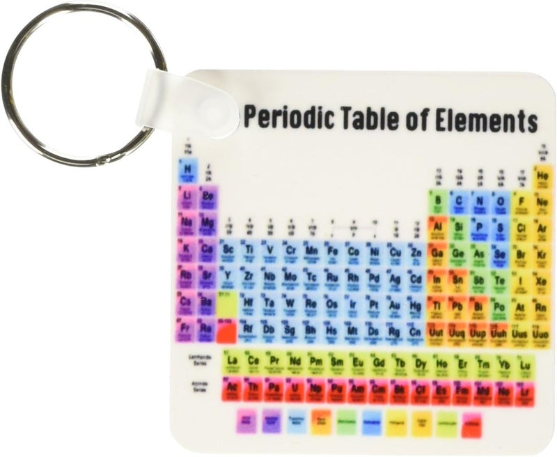 3dRose The Periodic Table of Elements  Key Chains 225 x 45 inches set of 2 kc_108318_1 - Image 1